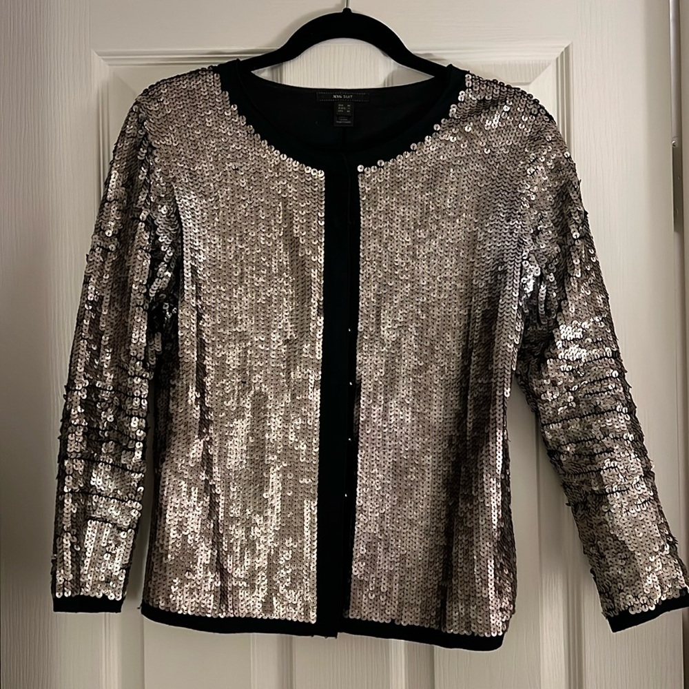 Sequin MNG suit jacket - size US Small